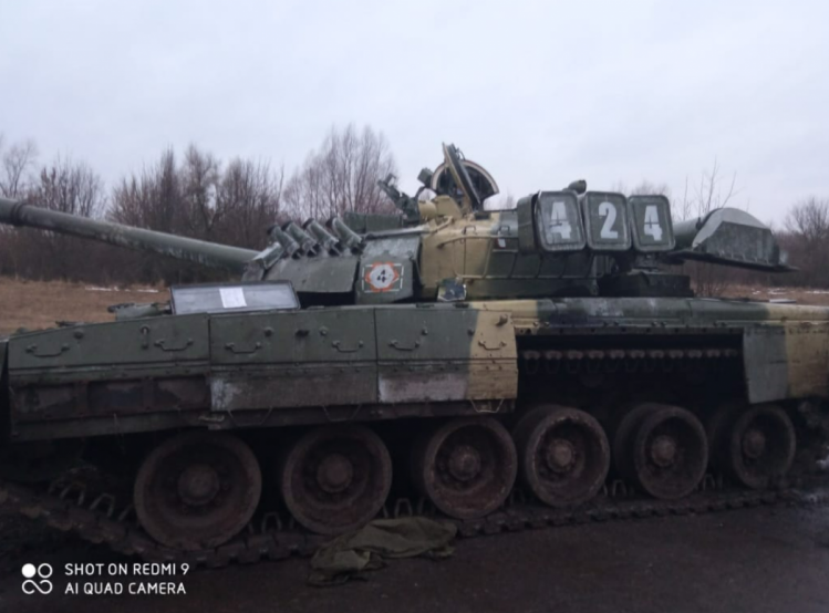 Російські танки на сумщині