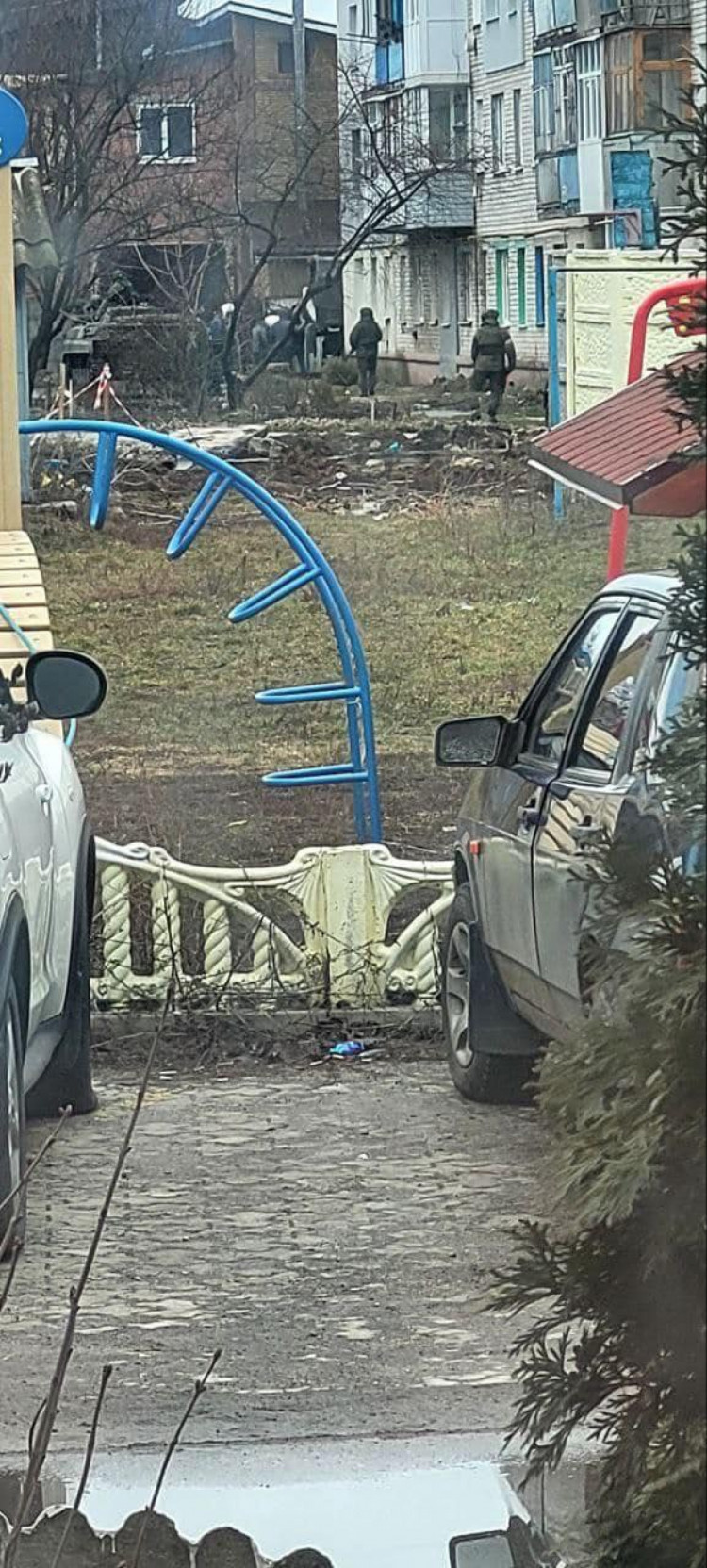 Оккупированный Тростянец
